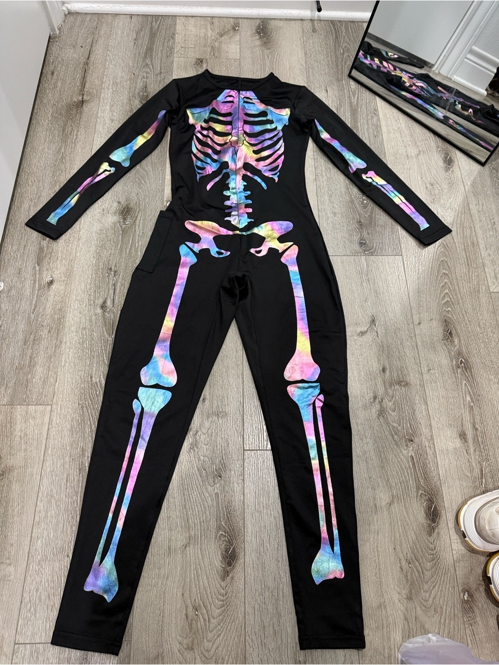Tipsy Elves Black Glow in the Dark Skeleton
Jumpsuit (S)